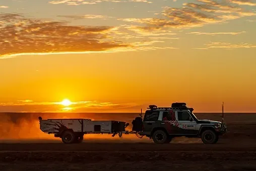 Winch towing recovery service