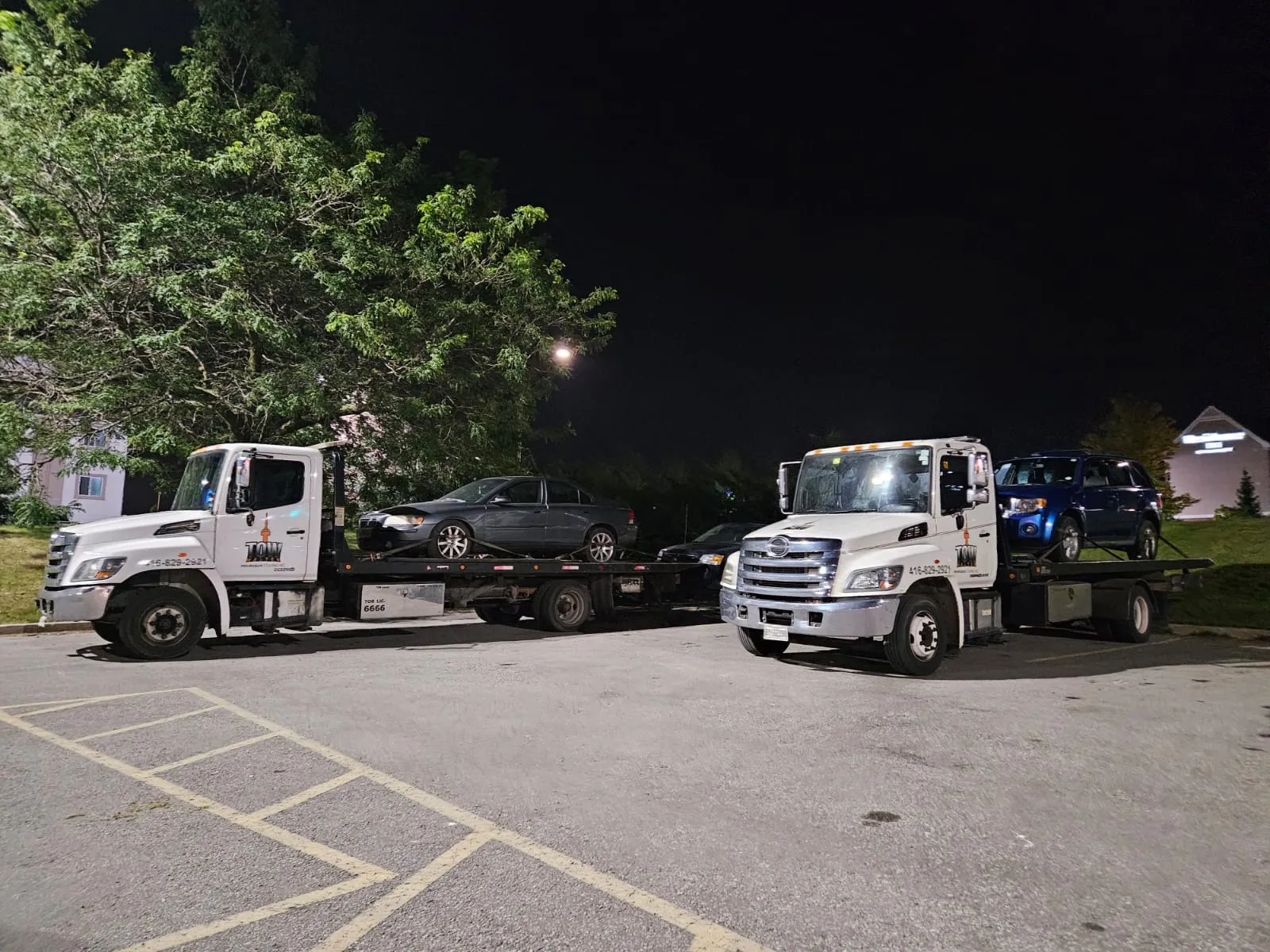 Locations Served – Towing services